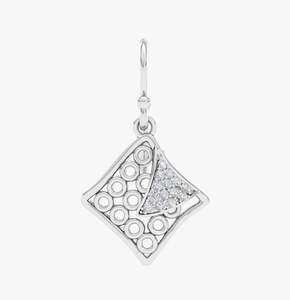 The Tepo 18kt Diamond White Gold Pendant