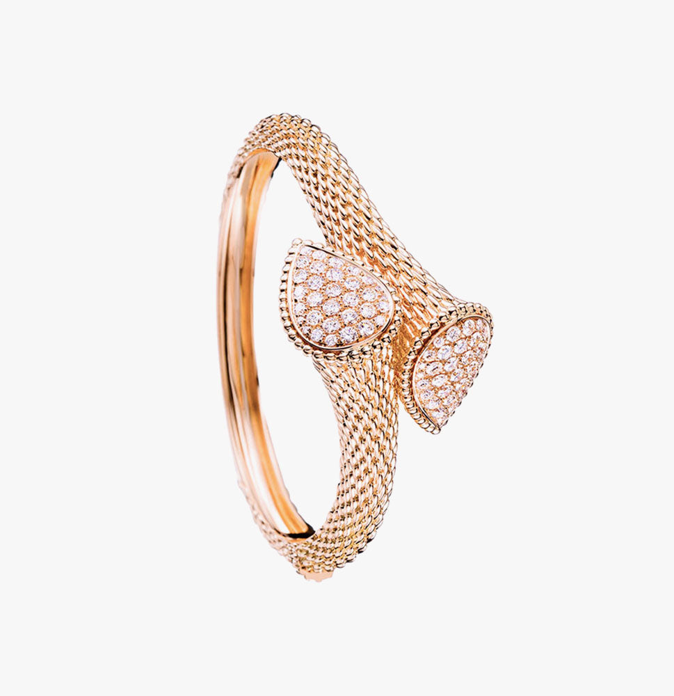 Esra Floral Diamond Ring Set White Gold