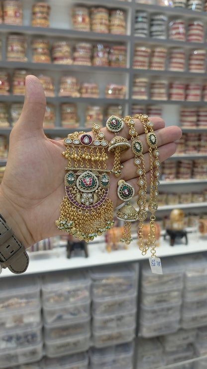 Necklace set with earing