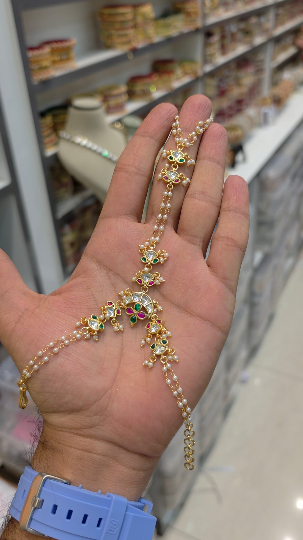 Panja hathpan bracelet 2 hand